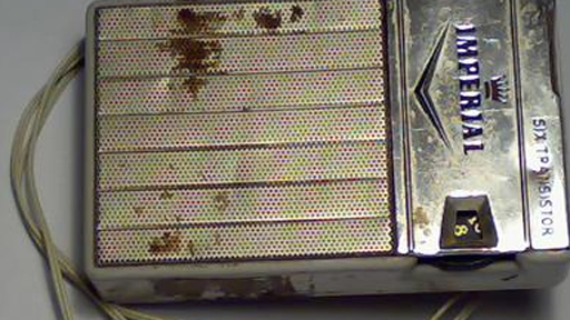 Graham Stapleton talks about his transistor radio Graham Stapleton talks about his transistor radio