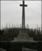 War memorial in Fampoux Cemetery