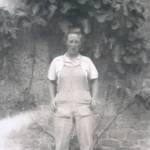 Auntie Dorrie in her Land Army uniform.