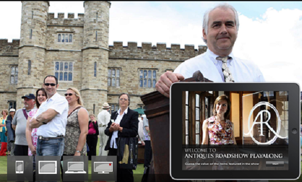 Antiques Roadshow two screen experience