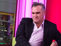 Morrissey in the studio