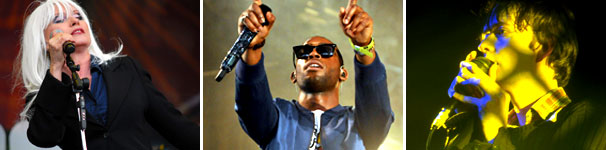 Blondie, Tinie Tempah and Pulp