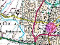 Chelmsford Map