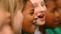 children singing
