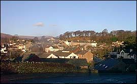 View over Broughton in Furness