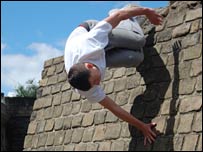 Member of North East Parkour