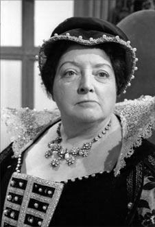 The philanthropist Catherine De Medici, as portrayed by Joan Young in Doctor Who (1966)