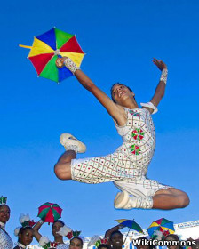 Frevo, em foto da WikiCommons