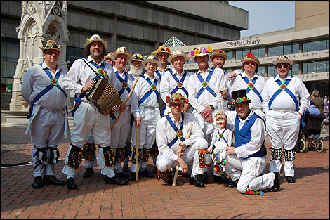 Birmingham's Jockey Men Morris Dancers