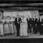 POWs in their production of "Girls,Girls,Girls" in Stalag Luft 3, March 1943.