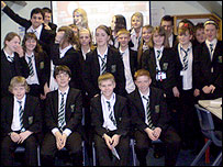Pupils at Endon High School