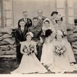 Bill Smith and Annie Walkers wedding, 1942.