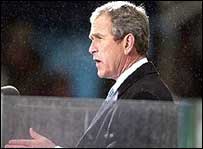 O presidente Bush