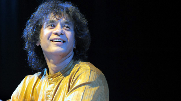 Zakir Hussain. Photo by Louis Decarlo.
