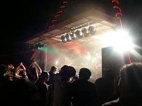 The main stage at Leopallooza