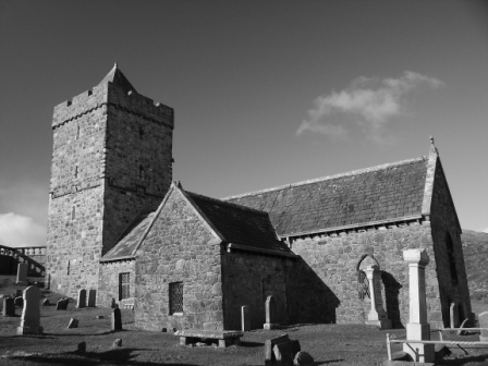 The fascinating St Clements Church, Rodel