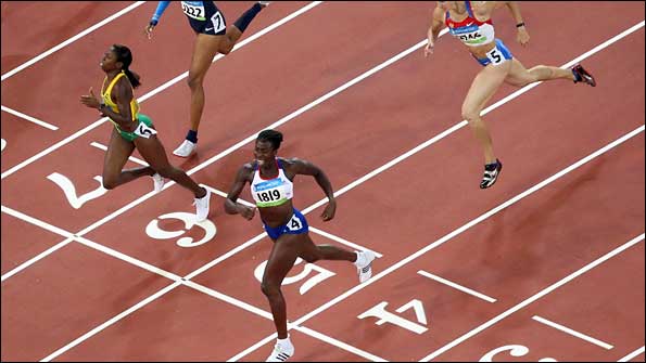 Christine Ohuruogu wins Olympic gold in 2008