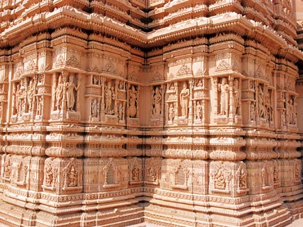 Exterior carvings