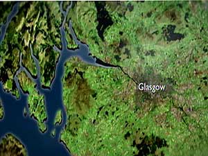 Hogganfield location map