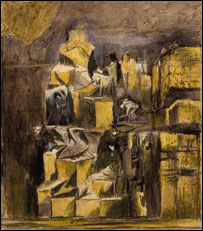 Limestone Quarry - Loosening Stone