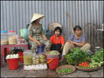 Chợ ở Hà Nội