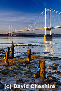 Old Severn Bridge. Copyright David Cheshire. All rights reserved. 