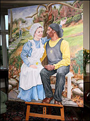 Michael Browne's painting