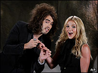 بریتنی اسپیرز، خواننده آمریکایی و راسل برند