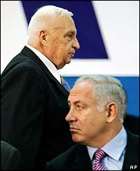 Netanyahu ve Şaron