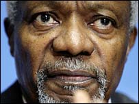 UN Secretary General Kofi Annan