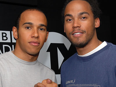 Lewis Hamilton and Dev on 1Xtra Breakfast