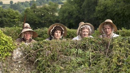 Miss Pole (Imelda Staunton), Miss Tomkinson (Deborah Findlay), Mrs Forrester (Julia McKenzie) and Miss Matty Jenkins (Dame Judi Dench) return in a special two-part Cranford