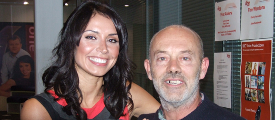 Christine and guest, Keith Allen