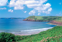 Golygfa arbennig o'r môr © Bwrdd Croeso Cymru