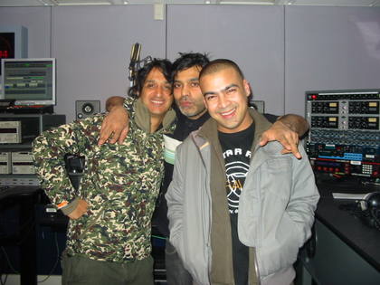 The Asian Dub Foundation boys show some love