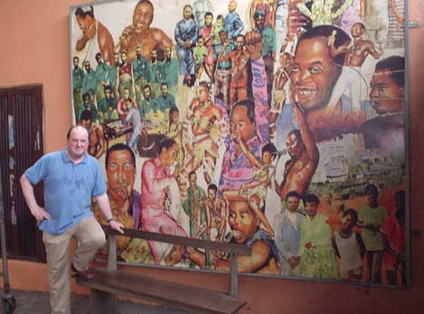 James Naughtie at The Shrine in Lagos