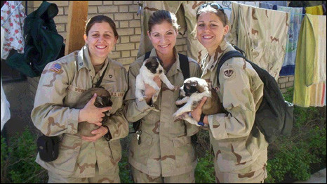 Michelle, Charity and Rachel Witmer