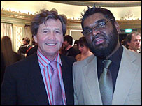 Melvyn Bragg and Mohammed Ali