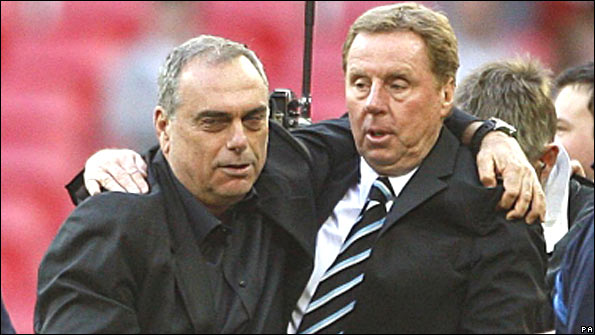 Avram Grant and Harry Redknapp