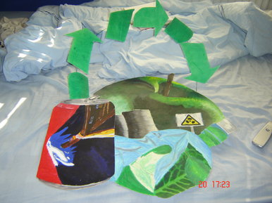 Man And Nature: Juxtaposed