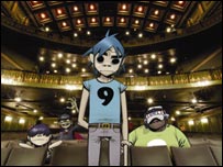 Gorillaz at the Opera House (pic: Jamie Hewlitt)
