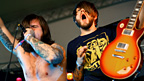 Kvelertak on the BBC Introducing stage