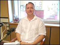 MP Mark Pritchard answers questions in the studio