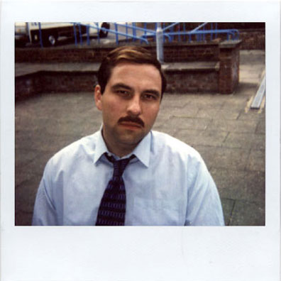 David Walliams make-up polaroid