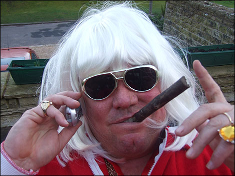Ted as Jimmy Savile