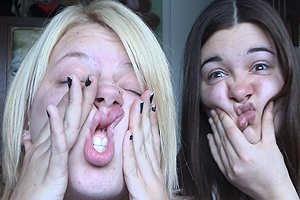 Vicki has been friends with Jenna for ages. They go to school together, enjoy music and shopping, not to mention dancing.