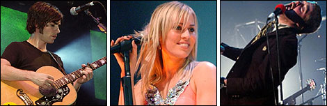 Kelly Jones, Natasha Bedingfield, Ricky Wilson