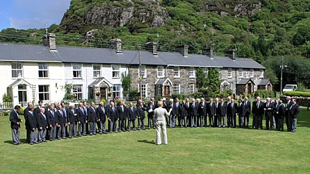 Photograph of the Fron Male Voice Choir