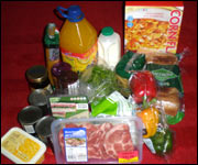 The weekly shop.