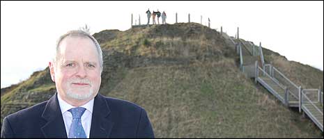 Keith Souter and Sandal Castle